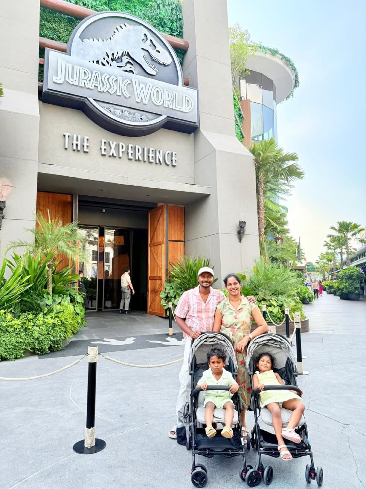 Seshadri & family's trip to Singapore